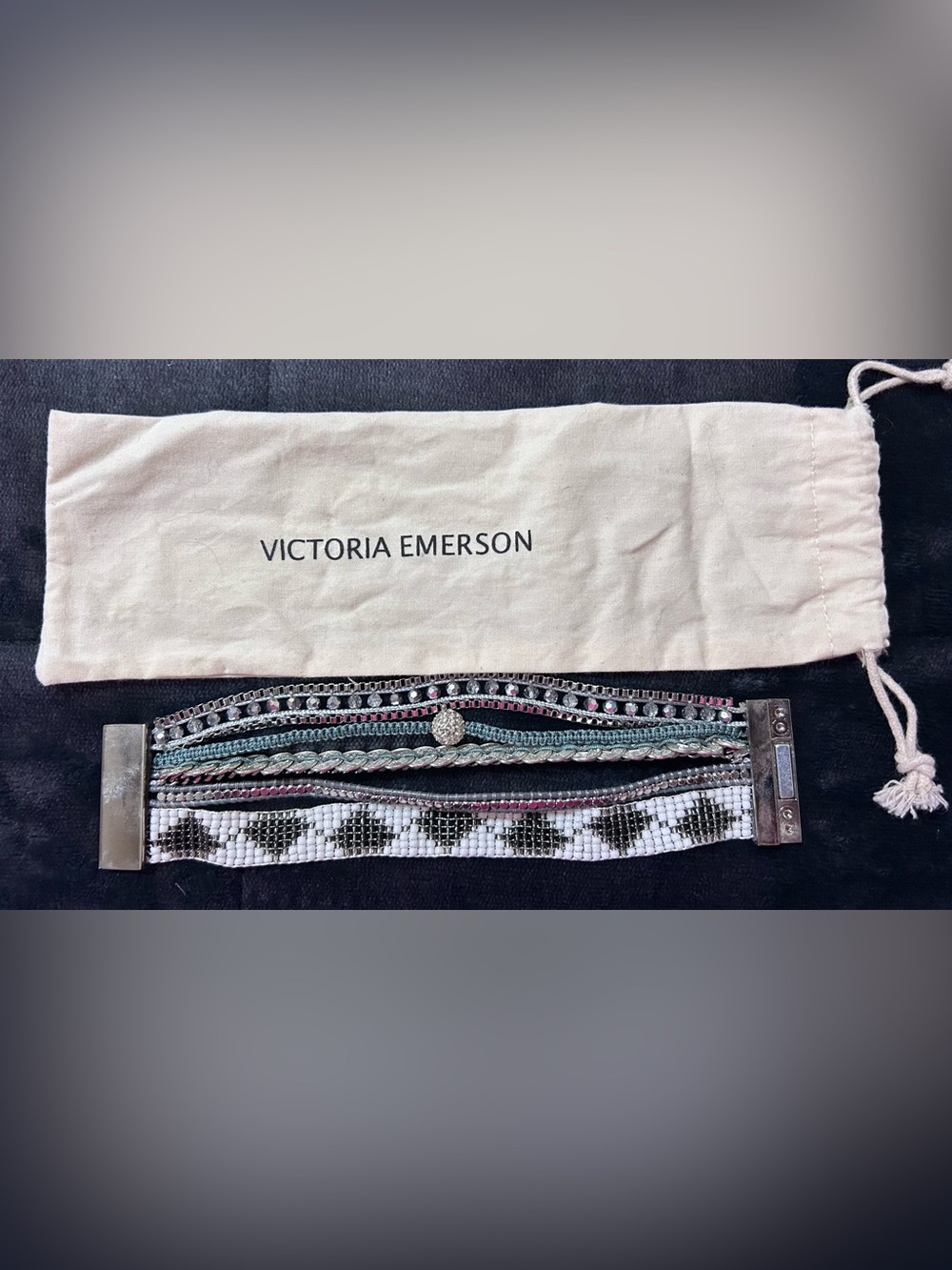 Victoria Emerson Silver Tone Bracelet